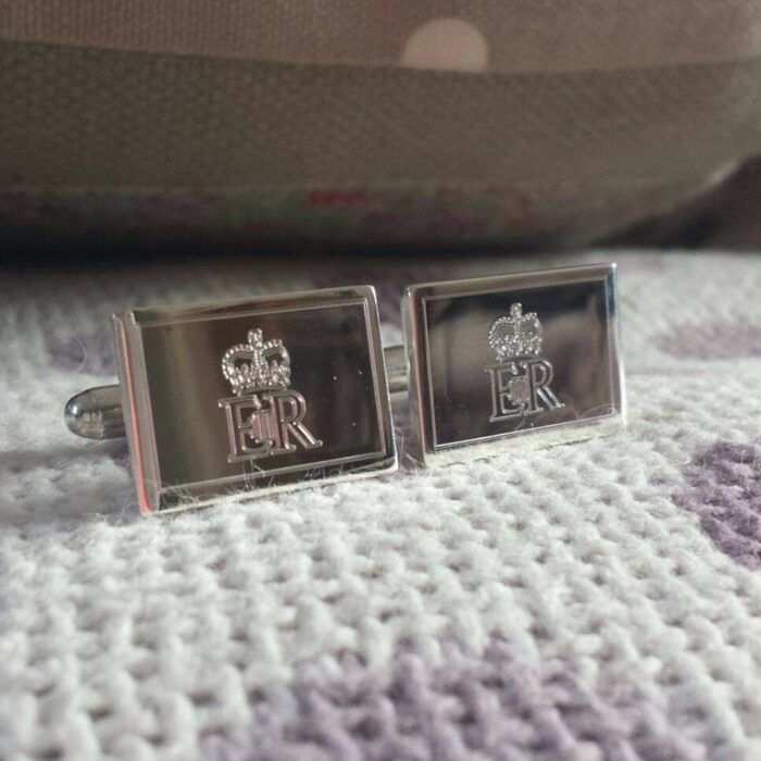 Bespoke Budget Box Silver Cufflinks for Chancellor George Osbourne - Image 4