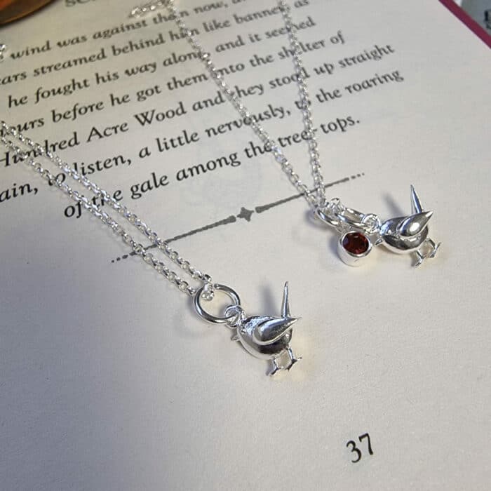 Teeny Mr. Robin Necklace in Sterling Silver *limited edition*