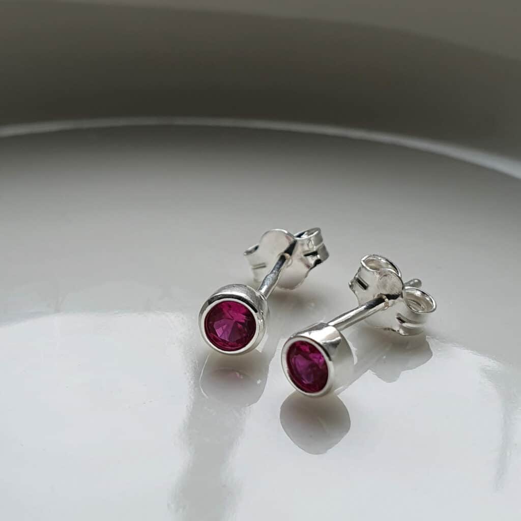 Friendship Birthstone Studs main image 1