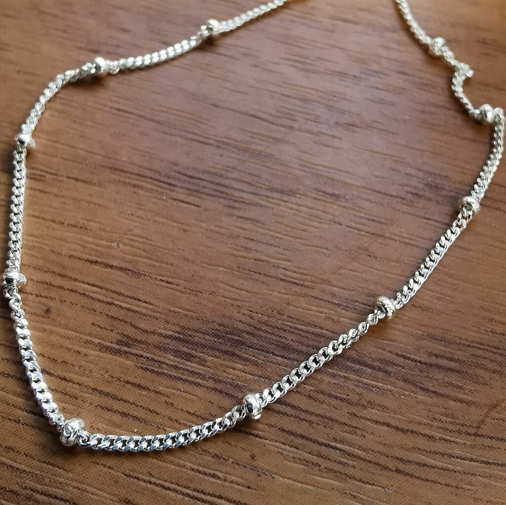 Alyssa's Fancy Chain Bracelet in Sterling Silver
