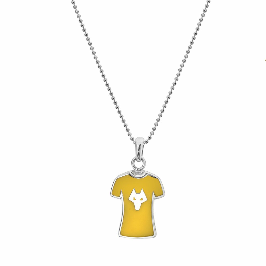 Women’s Wolves FC Official Shirt Necklace in Sterling Silver