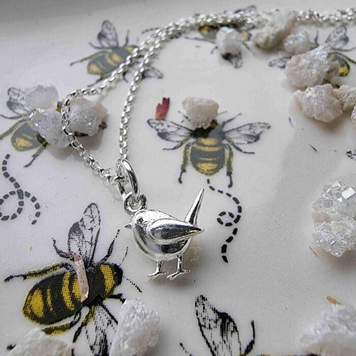 Teeny Mr. Robin Necklace in Sterling Silver *limited edition* - Image 3