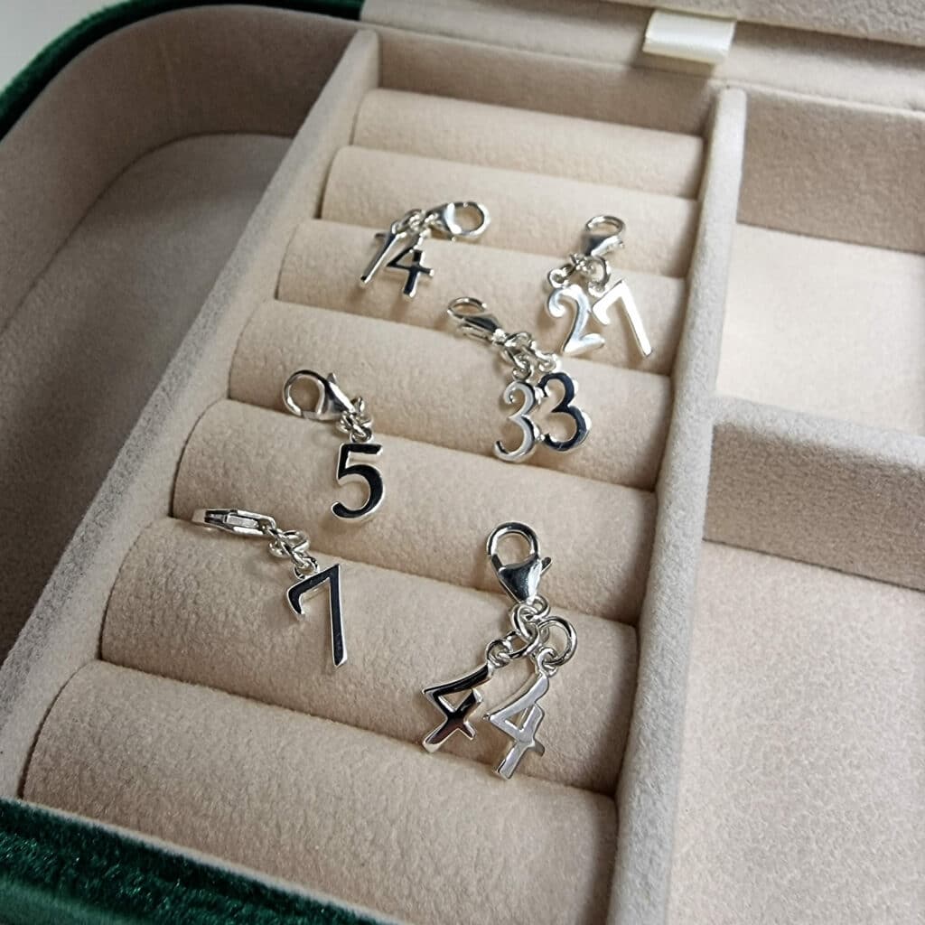 Mini Silver Numbers Little Numbers in Sterling Silver 0 – 99. Pick Your Own - House of ...