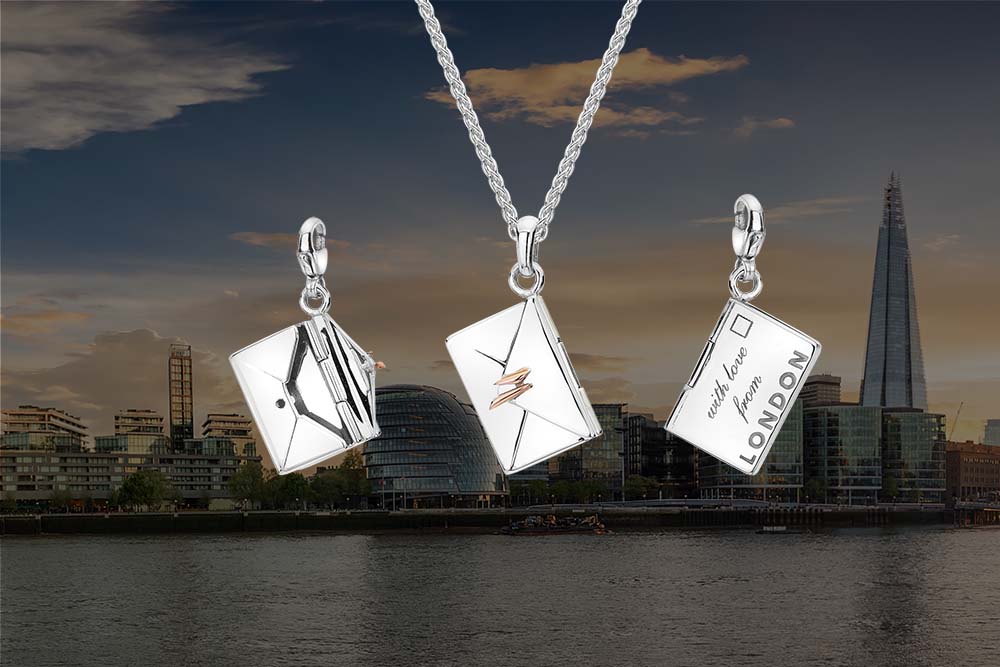 Amazon.com: Personalized Envelope Necklace Custom Photo Necklace Collar  Chain Pendant Envelope Locket Necklace Engraved Name Jewelry Silver Color:  Clothing, Shoes & Jewelry