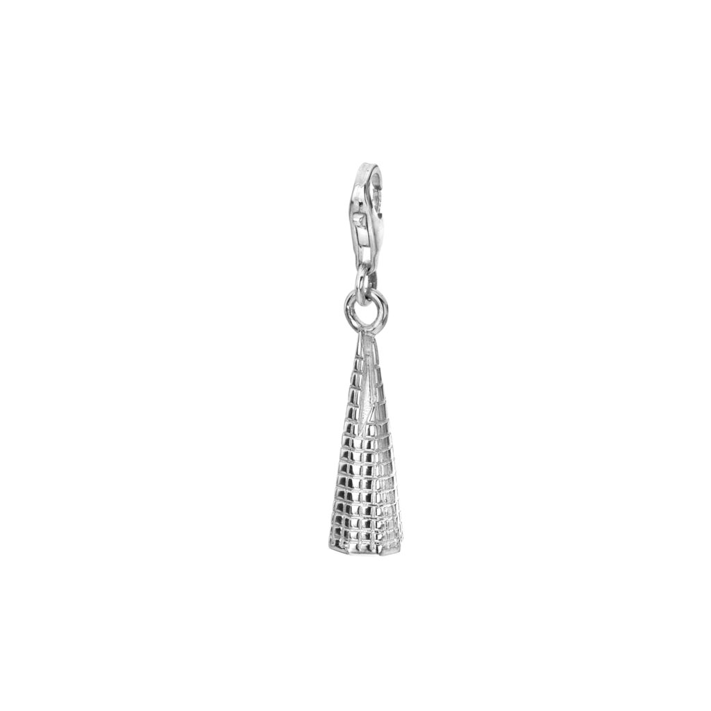 ‘The Shard’ Charm in Sterling Silver