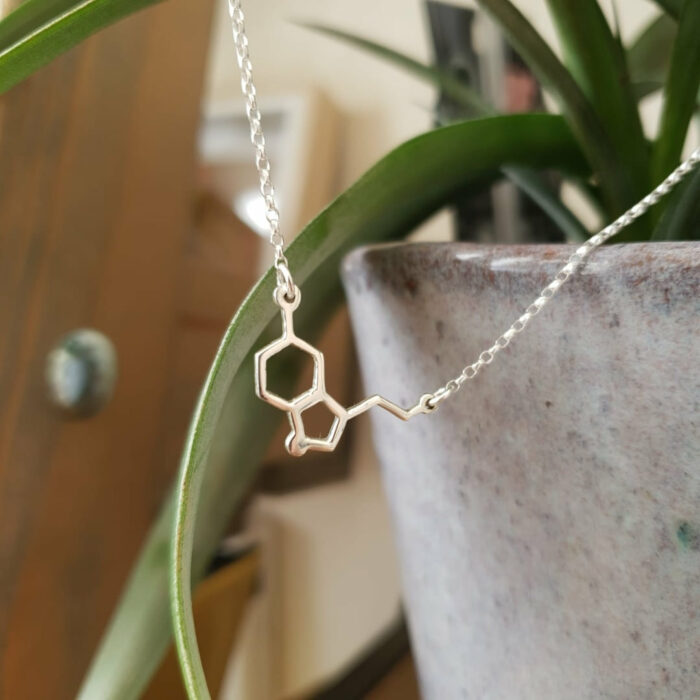 Serotonin Happy Necklace in Sterling Silver - Image 2