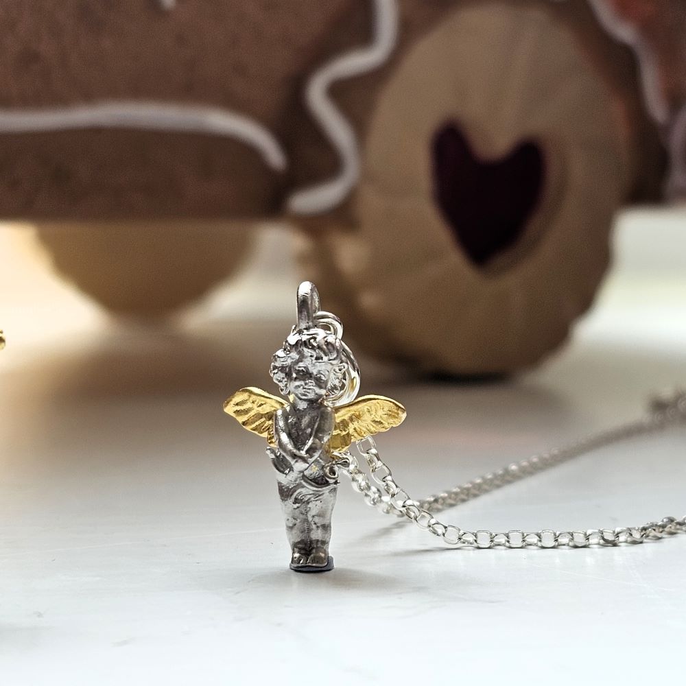 Guardian Angel Pendant & Earrings Set | Kids Jewellery in Ireland Online –  Eva Victoria