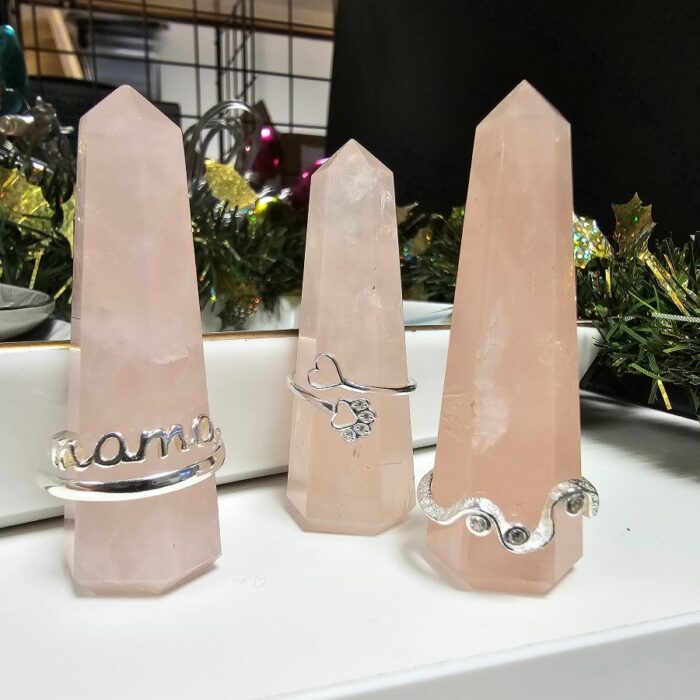 Rose Quartz Ring Holder - Image 4