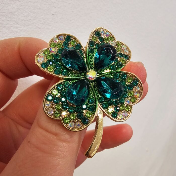 Your Free Lucky Clover Brooch
