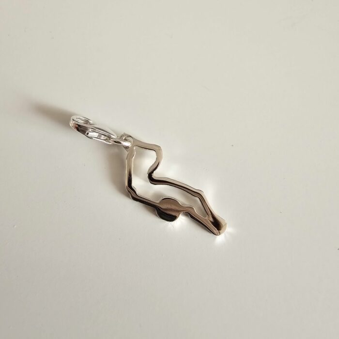 Mini Imola Sterling Silver Charm - Made to Order - Image 2