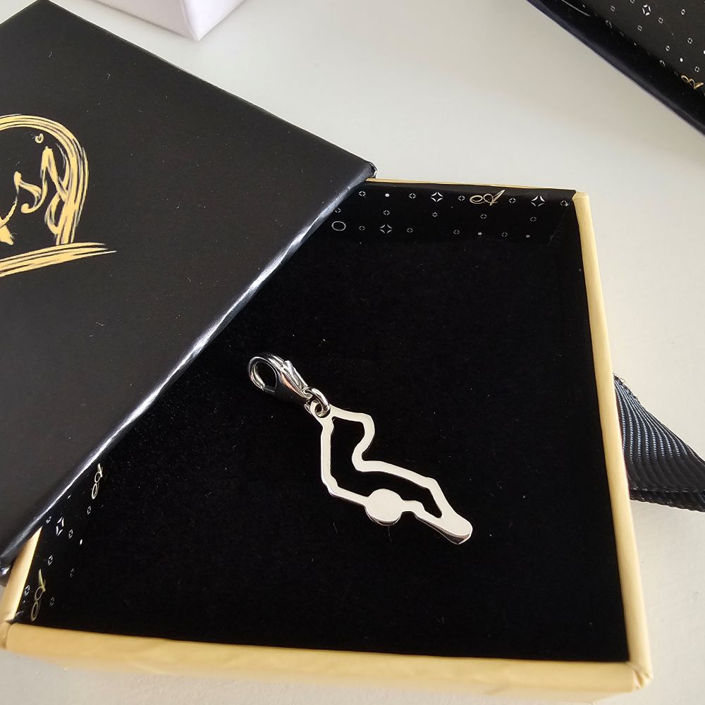 Mini Imola Sterling Silver Charm - Made to Order