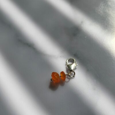 Charm Box Treasure 40- Carnelian Double Dot