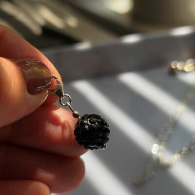 Charm Box Treasure 47- Black Glitterbug