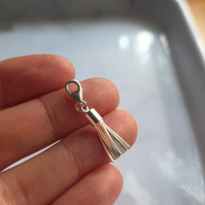 Charm Box Treasure 52- Silver tassel