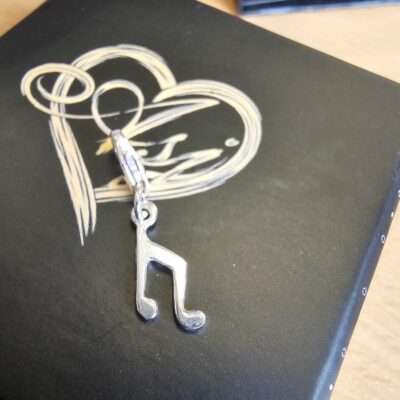 Charm Box Treasure 59- Silver Music Note