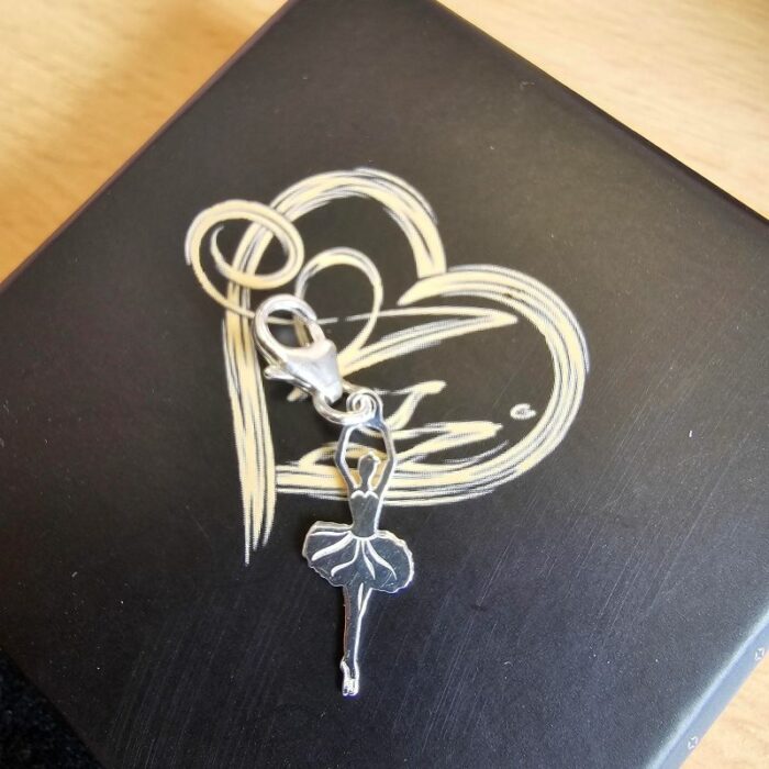 Charm Box Treasure 62- Silver Ballerina - Image 2