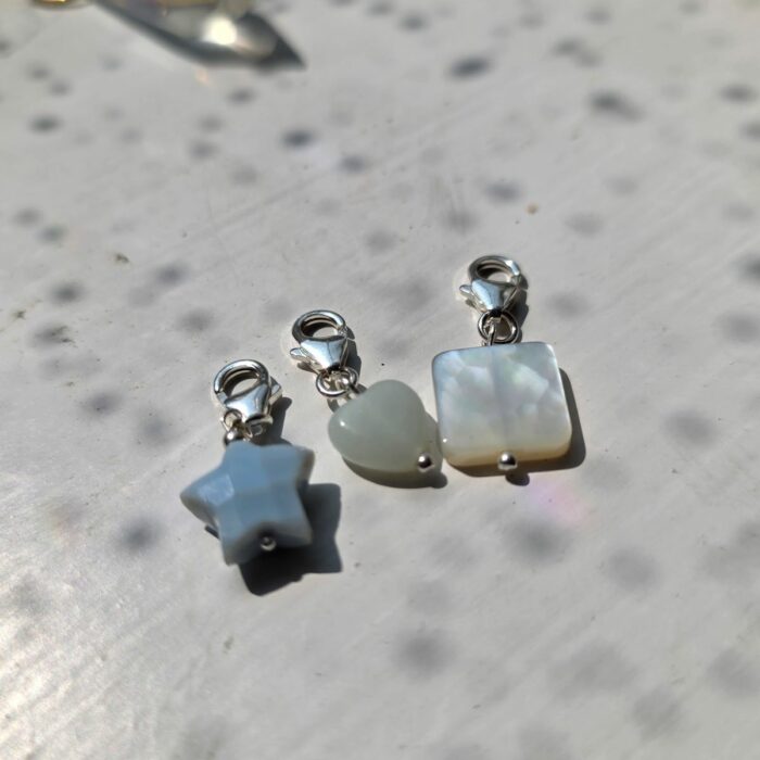 Charm Box Treasure 8- Powder Blue Opal Star - Image 2