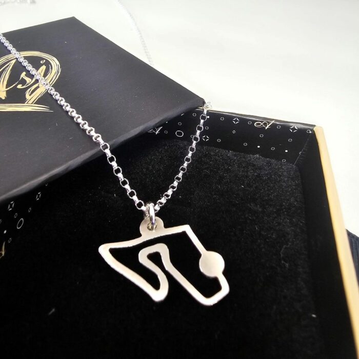 Mini Spielberg Sterling Silver Necklace - Made to Order
