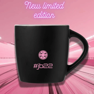 Limited Edition Jenson Button Ceramic Mug
