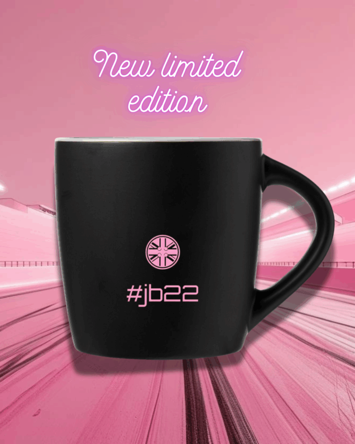 Limited Edition Jenson Button Ceramic Mug