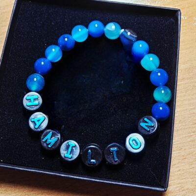 Hamilton Legacy Agate Gemstone Beaded Bracelet