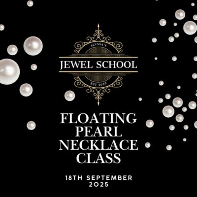September Online Jewellery School Kit for Subscribers - Floating Pearl Necklace