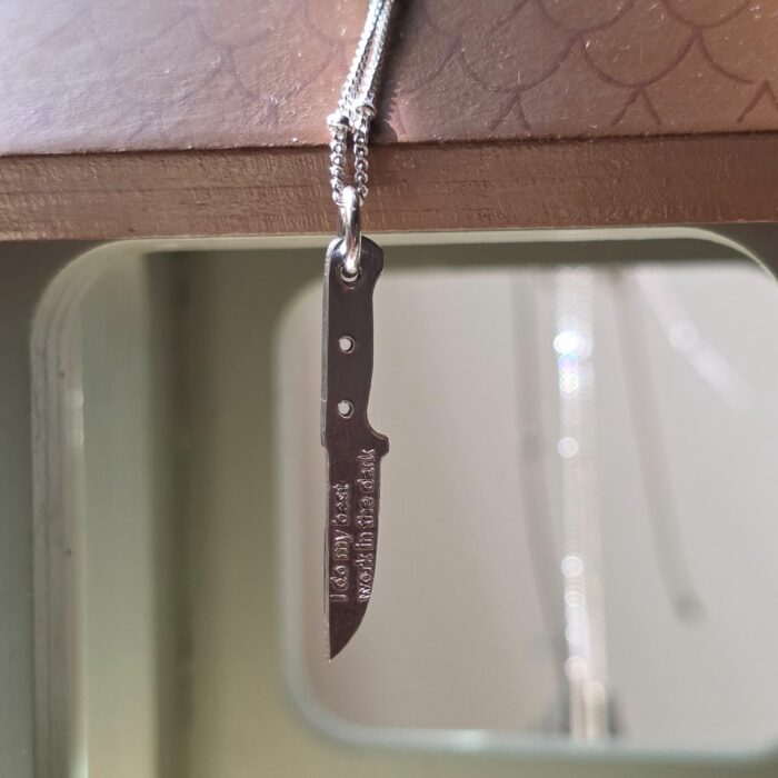 Wednesday's Dagger Necklace in Sterling Silver - Image 7