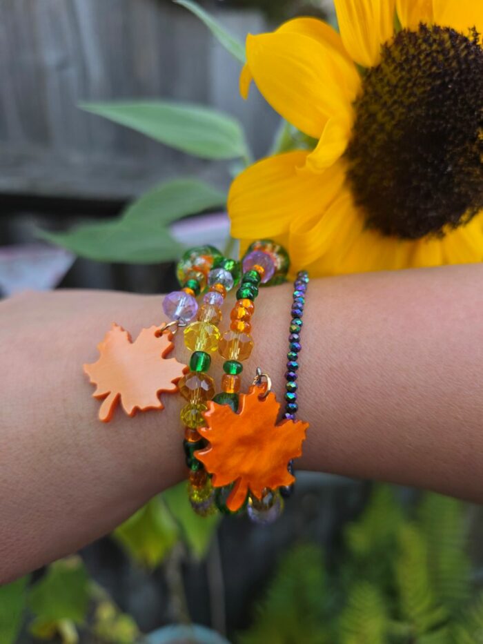 Autumn Leaves Bracelet Making Kit- Subscriber Exclusive - Image 3