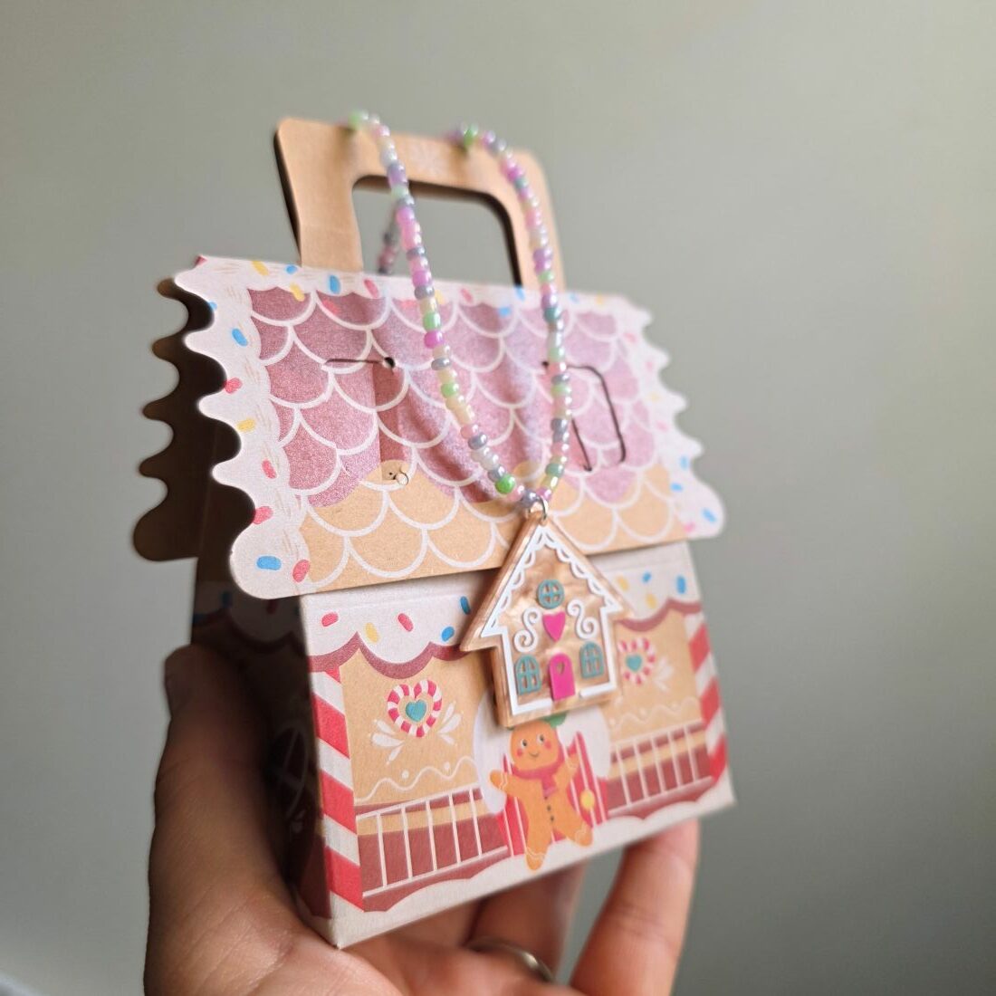 Candy Lane Gingerbread Necklace - Sterling Silver - Image 2