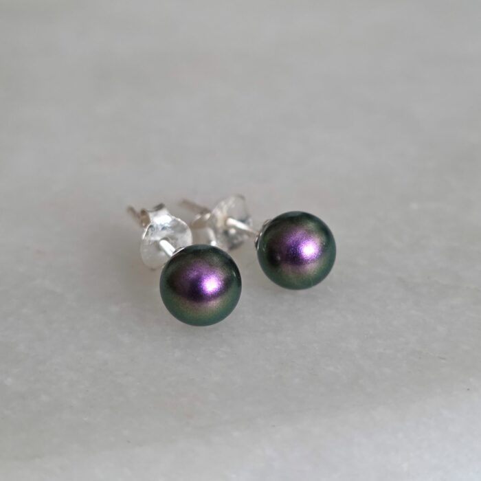 Colour Changing Halloween Studs in Sterling Silver - Image 3