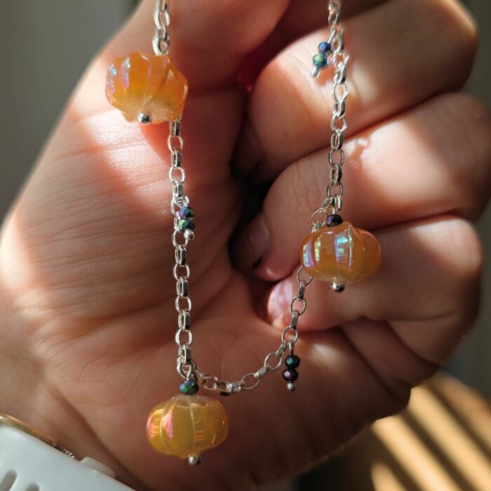 Down at the Pumpkin Patch Charm Bracelet in Sterling Silver - Image 2