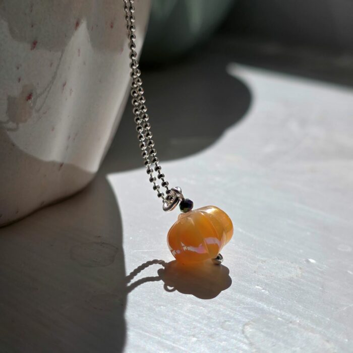 Down at the Pumpkin Patch Little Necklace in Sterling Silver - Image 3