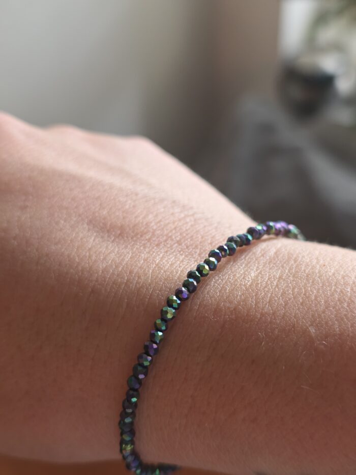 Fright Night Sparkling Crystal Bracelet in Sterling Silver - Image 2