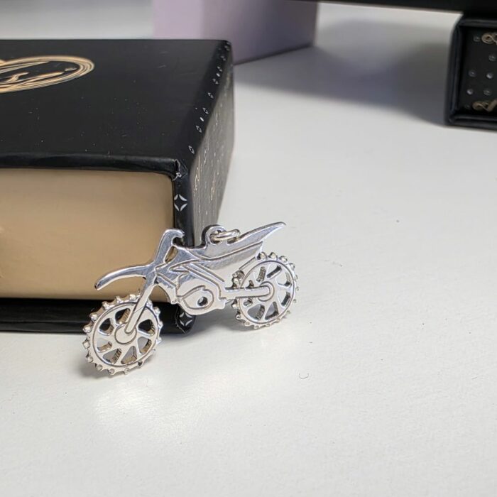 Bespoke Sterling Silver Motocross from Customer Photo