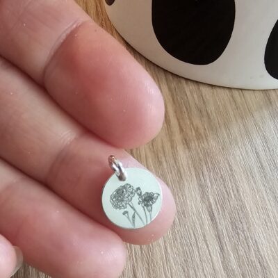 October Birthflower in Sterling Silver