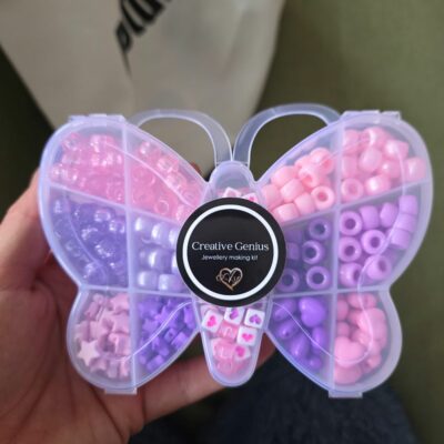 Creative Genius Big Butterfly Jewellery Making Box