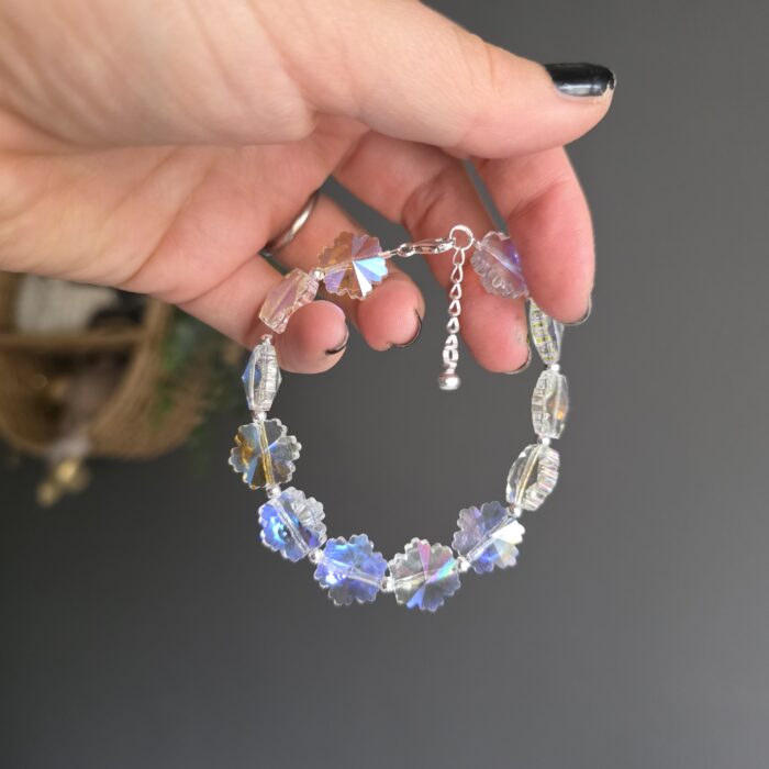 A Flurry of Snowflakes Bracelet  in Sterling Silver - Image 4