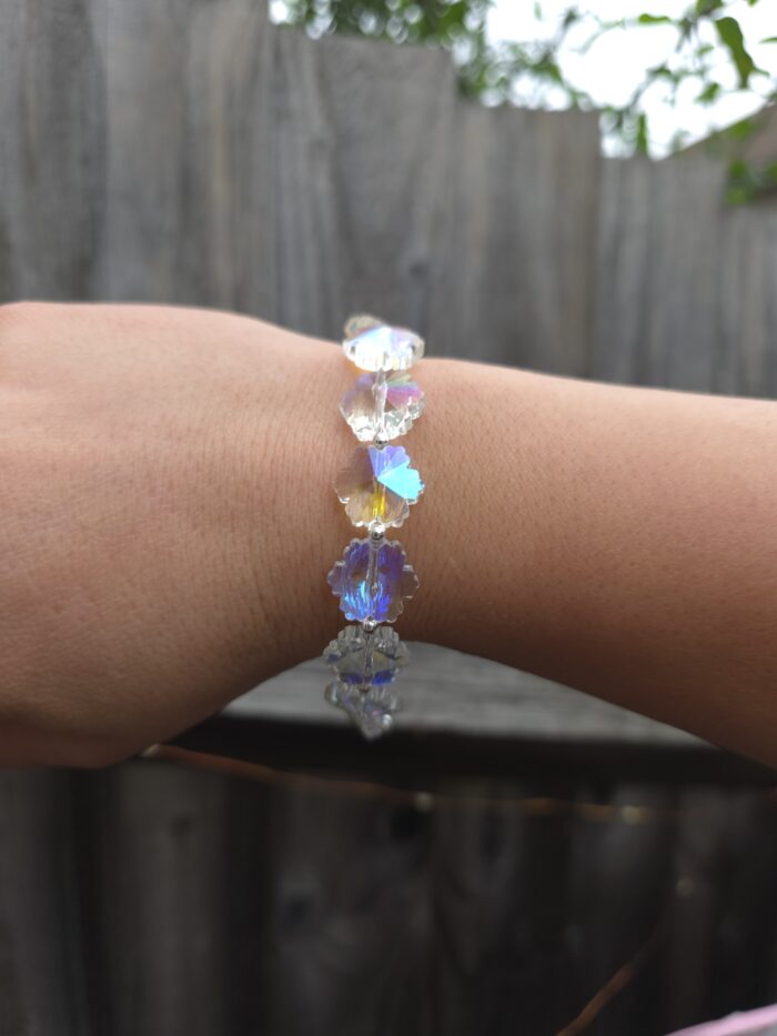A Flurry of Snowflakes Bracelet  in Sterling Silver - Image 5