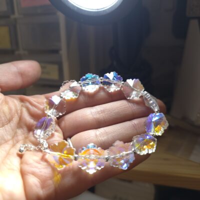 A Flurry of Snowflakes Bracelet  in Sterling Silver
