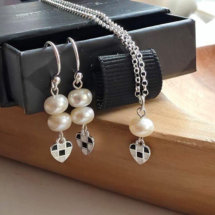 Racing Romance Sterling Silver Earrings - Image 3