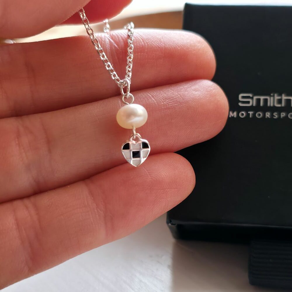 Racing Romance Sterling Silver Necklace - Image 2