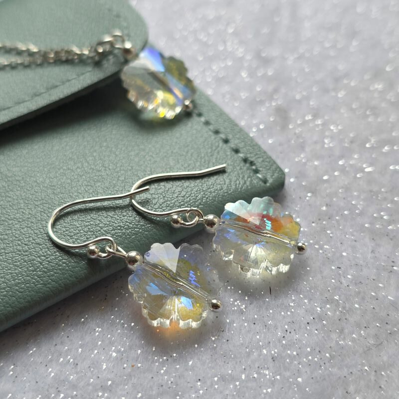 Flurry of Snowflakes Necklace in Sterling Silver - Image 4