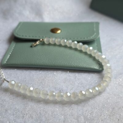 Ice Queen Frosted Snow Bracelet in Sterling Silver