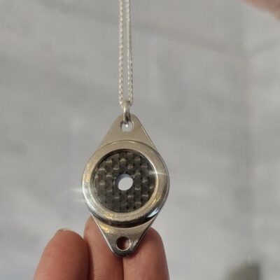 Unisex Carbon Mount Plate Pendant — Red Bull Racing DNA Edition