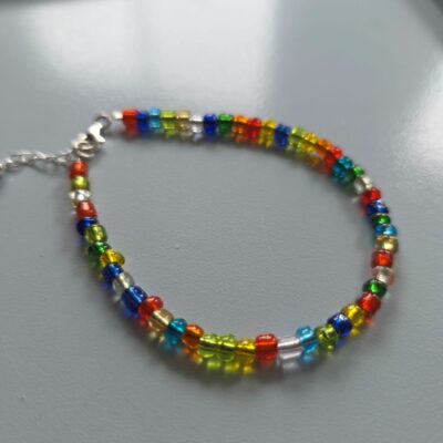 Vintage Christmas Lights Bracelet in Sterling Silver