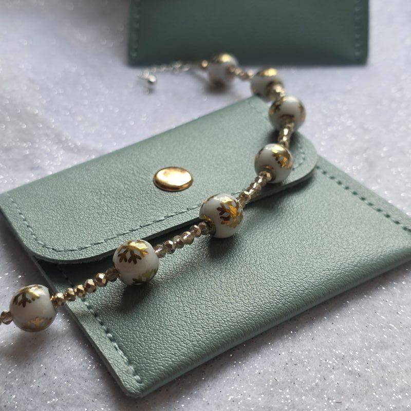 Winter Wonderland Narnia Porcelain Snowflake Bracelet - Image 3