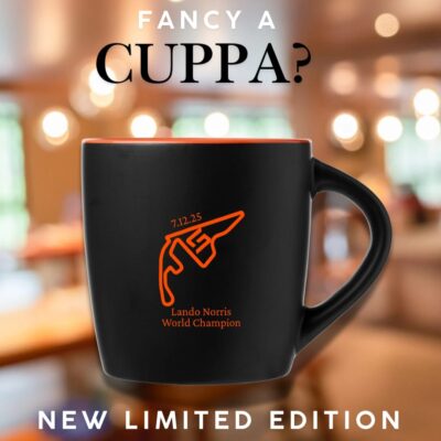 Celebratory Lando Norris World Champion Mug - Limited Edition