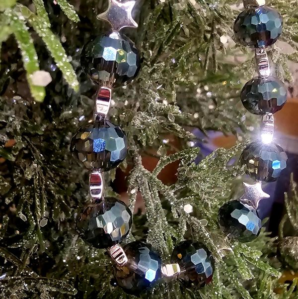 'Nina' Disco Stars Sterling Silver Bracelet - Image 2