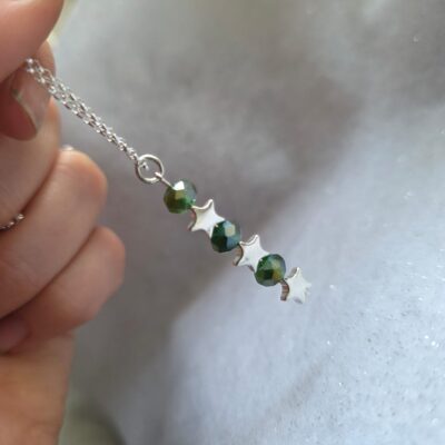 Evergreen stars  Necklace in Sterling Silver- limited edition