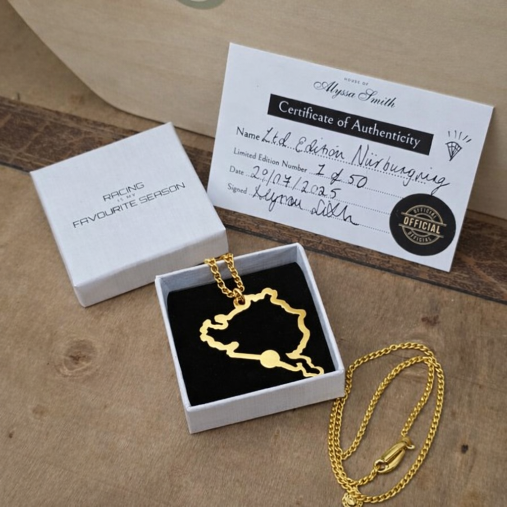 Limited Edition Statement Nürburgring Necklace in Sterling Silver - Image 5